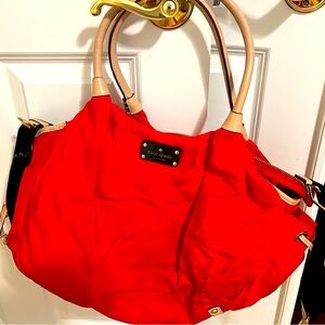 Kate Spade Red Diaper Bag